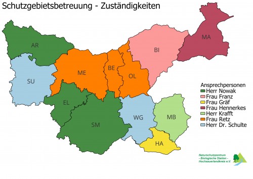 Karte Zuständigkeiten Gemeinden HSK
